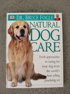 Publish Natural Dog Care — White Cover with Brown Retriever